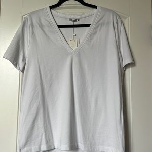 Zara white tee shirt